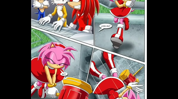 Chaos comendo a amy tikal e rugu 