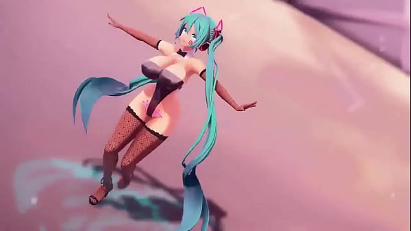 Miku dances with her new clothes