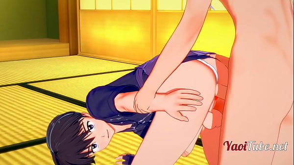 Play MP4 - Inuyasha - Inuyasha x Miroku Handjob&comma; Blowjob Doggy Style Bareback - Yaoi 3D