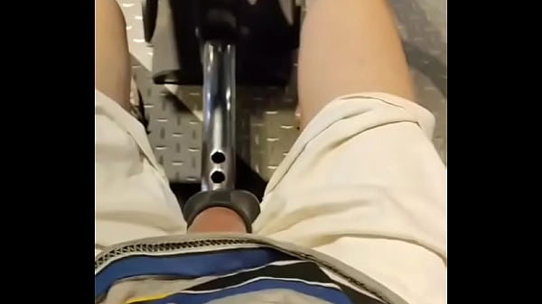 Play MP4 - glans vibrator at GYM