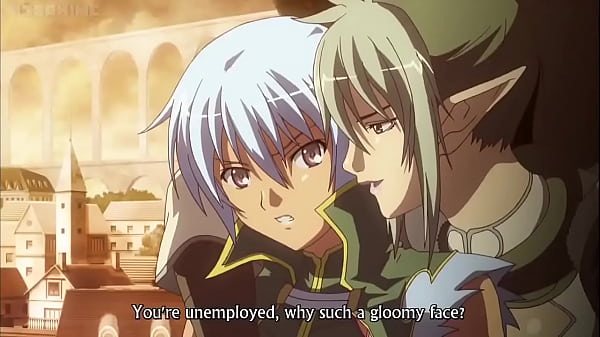 Echidna Rubs Irma s Boob in Queen s Blade Sub