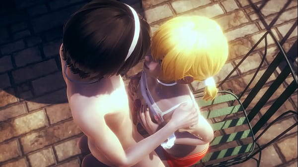 Yaoi Femboy - Fer boobjob & bareback with other femboy 