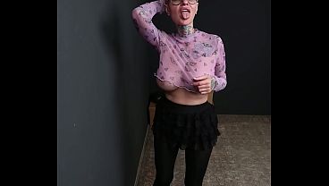 Sexy milf big tits tattoos 