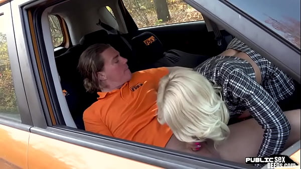 Busty milfpublicly riding driving_instructor