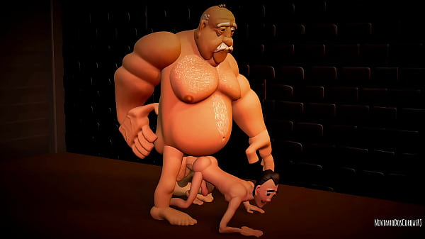 Twink transando com v&ocirc; lutador 