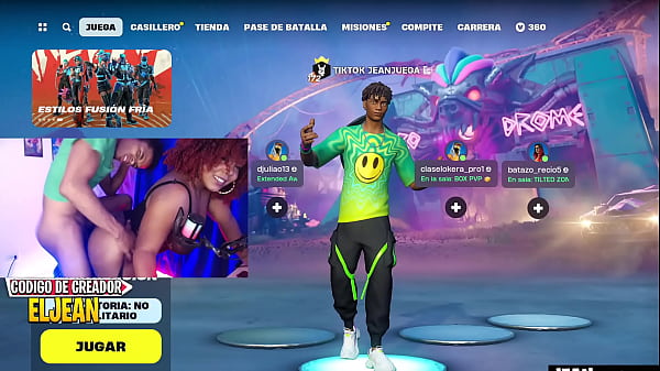 Play MP4 - my stepsister interrupts me while I was playing fortnite live&comma; to have hard sex