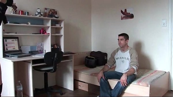 Play MP4 - Sexy french doing a guy before dildo playing