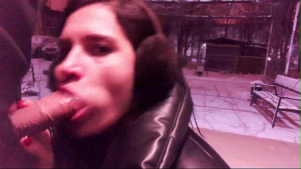 Sucking A Stranger's Cock Outdoors thumbnail