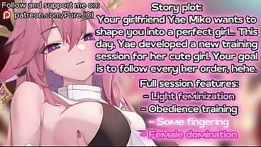 Nonton Yae Miko Sissy Femdom Joi thumbnail