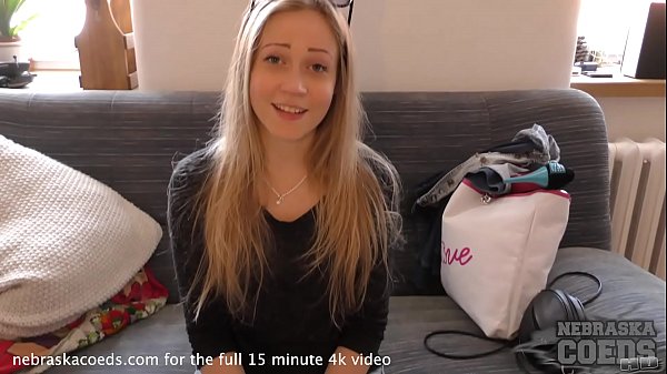 Nervous first time babe