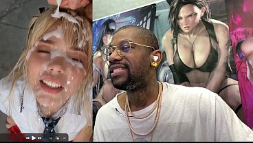 Tight Bald Pussy Nemia Cock Teasing, Tasty Teen Bukkake Slut, Fat Pussy Asian Girl Getting Cum Covered, Creampie Pussy Close Up, AI Generated 