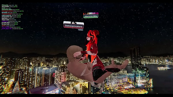 Vrchat Demon Girlgoes atit on EDick