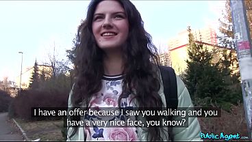 Cute Italian In Sexy Panties Fucking A Big Dick - Public Agent thumbnail