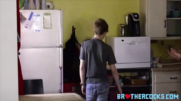 2 Twink Brothers Eat Big Bro's Big Dick 