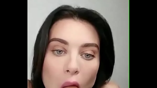 Lana Rhodes dildo blowjob