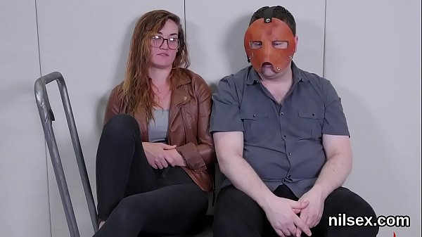 Unusual girl was takenin analhole asylum forpainfultherapy