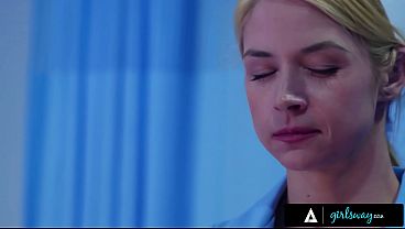 Naughty nurses hard fuck their patient