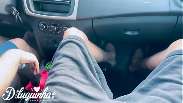 Olha como ele ficou de safadeza comigo 