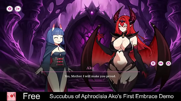 Play MP4 - Succubus of Aphrodisia&colon; Ako's First Embrace Demo