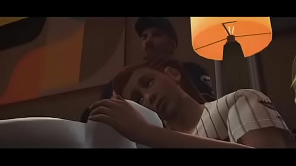 Twink guy sucking the coach'_s and fucking the coach - the sims