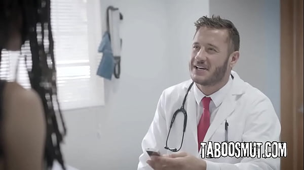 Nonton Hot Ebony Teen Fucked By Pervy Doctor thumbnail
