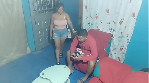 I come home after my lover leaves my pussy full of cum and my cuckold confronts me and ends up fucking my pussy also with another man's semen i think that turned him on a lot