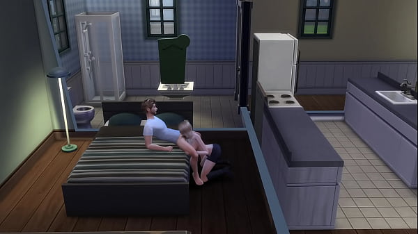 Sims 4 Luna_makes Lucky Fan_Cum Fast Part 1