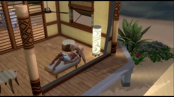 Sim 4 Sexo en la playa