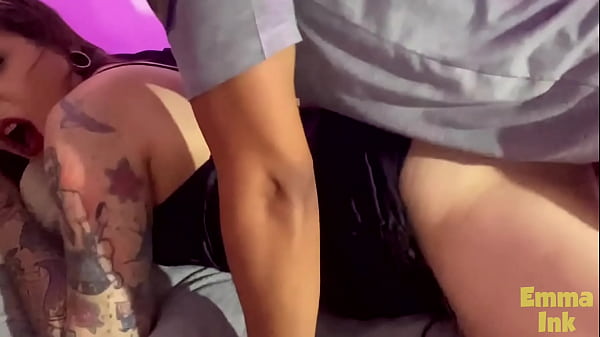 Ts Sissy Emma Ink Moans Loudly On Bbc With Big Dick thumbnail