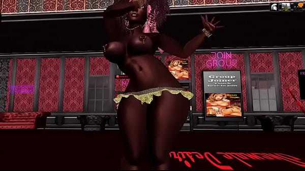 Hot Black Ts Natasha Shadow Spins Her Ass In The Club thumbnail