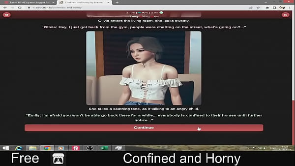 Confined and horny free game itchio visual novel 