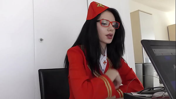 Nonton Air Hostess Delia Pence Creampied thumbnail