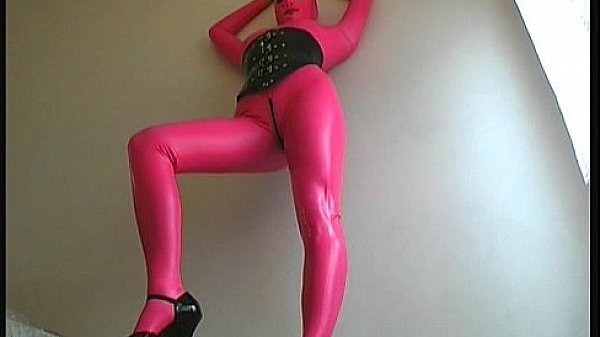 Hot Rubber Babe Pink Costume thumbnail