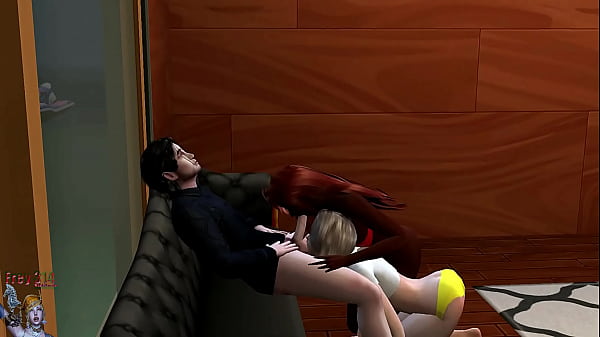 Chocolate Trans Blonde And Man thumbnail