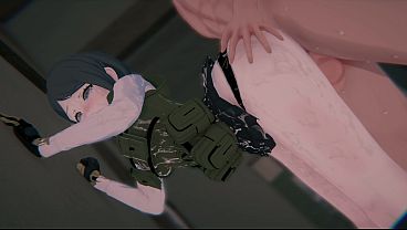 [Danganronpa] Mukuro'_s "_MILITARY SCANDAL"_: Bondage, POV Sandwich DP &_ Double (4k)