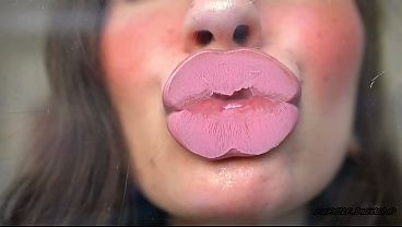 Naughty step mommy pink kiss and intimate creamy lips 