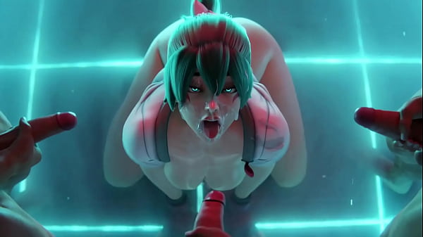 Ahegao collection 3d animated with sound