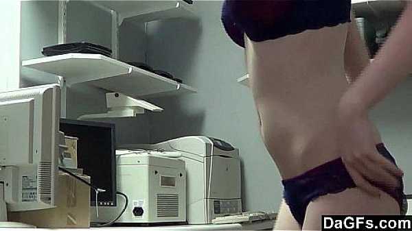 Dagfs - Exhibitionist Zoey Nixon Masturbates Naked In The Office 