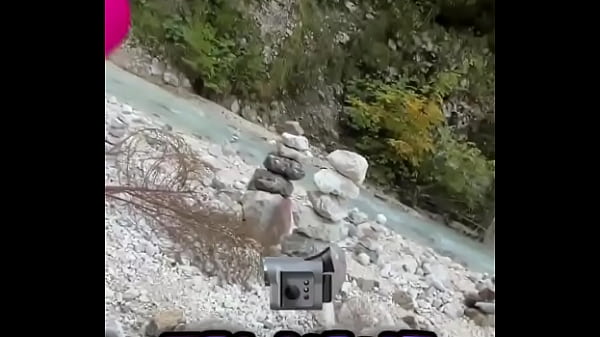 Hippie paradise thanks to all the stacked stones do you ever stack stones when you're out in nature #hippiepara 