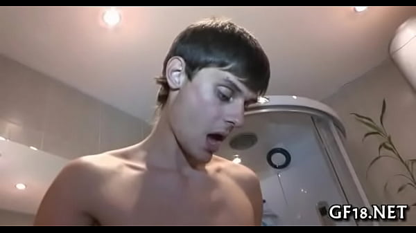 That babe takes_off his_blue shirt