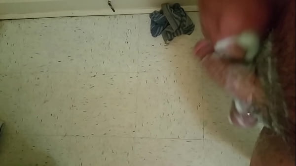 Jacking off in shower