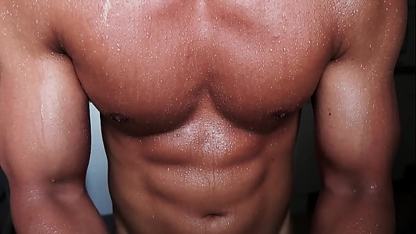 Play MP4 - Just your boyfriend flexing for 20 minutes straight till he drools and sweats like raining