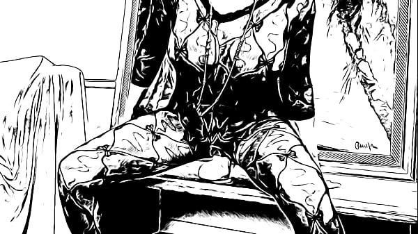 Play MP4 - Granny pussy fucking from all sides in cartoon style