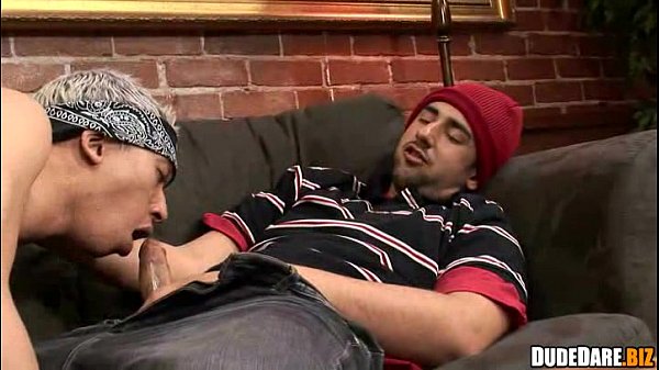 Gay twink sucking mouth his friend cock