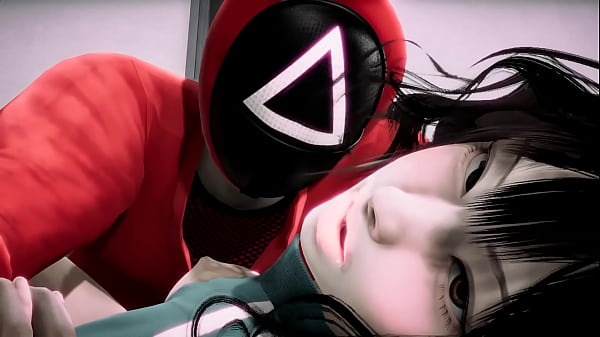 Squid Game - Kang Sae-byeok Sucks Guards Dick And Has Sex With Him - 3d Porn thumbnail