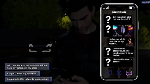 Race of life #06 college student text her teacher a picture of her massive tits 