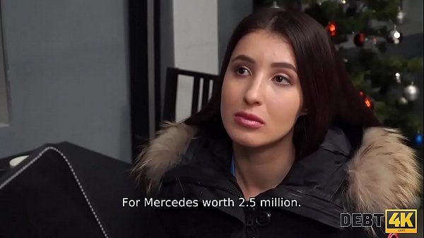 Play MP4 - Debt4k&period; Lassie has sex with collector because has no money for debt