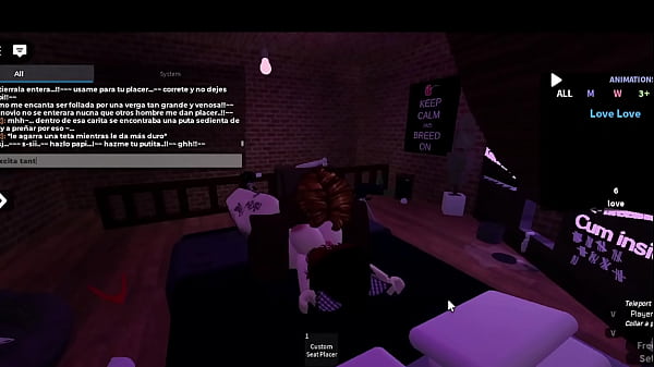 Puta pelirroja de roblox accede a follar conmigo