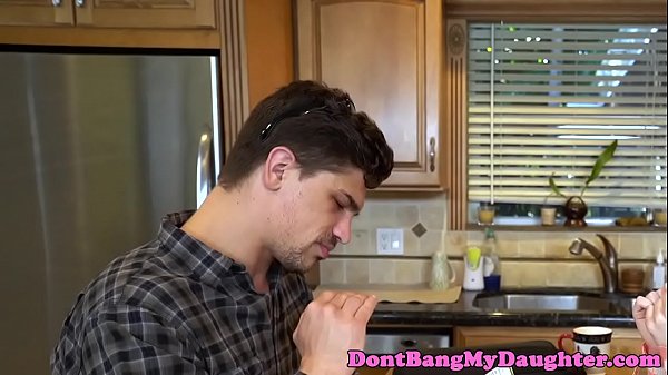 Petite redhead pounded bystepdads friend