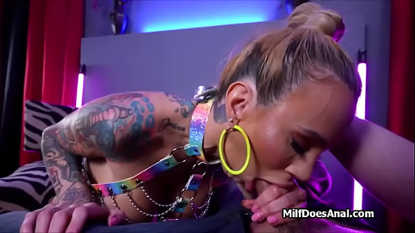 Slutty milf stripper milks dick before hard fun